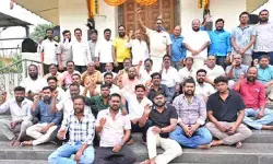 అయ్యప్ప స్వామి దేవాలయ ట్రస్టు రద్దుకు భక్తుల నిరసన