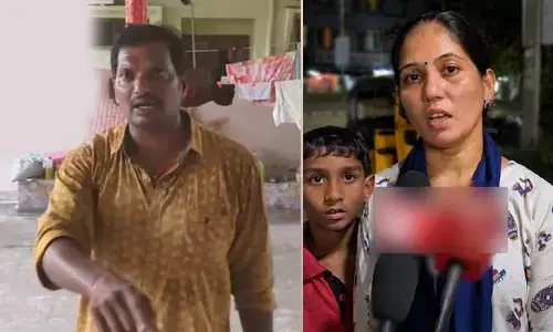 విడాకులైనా వదలని కానిస్టేబుల్.. మాజీ భార్య ఇంటి వద్ద హల్ చల్
