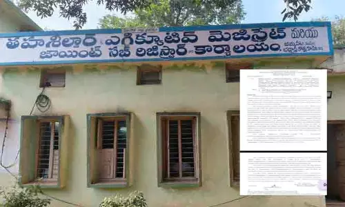 నకిలీ దస్త్రాల వ్యవహారం.. పెద్దగొల్లగూడెం జీపీవో అనంతమ్మ సస్పెన్షన్!