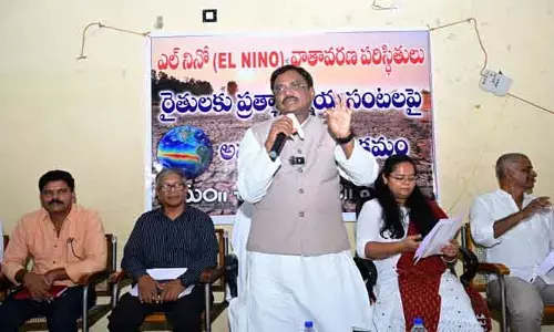 ఎల్‌నినో పరిస్థితుల్లో ప్రత్యామ్నాయ పంటలే రైతులకు భరోసా