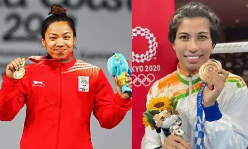 CWG 2026 : కామన్వెల్త్ గేమ్స్‌లో ఫ్లాగ్ బేరర్స్‌గా మీరాబాయి చాను, లవ్లీనా బోర్గోహైన్