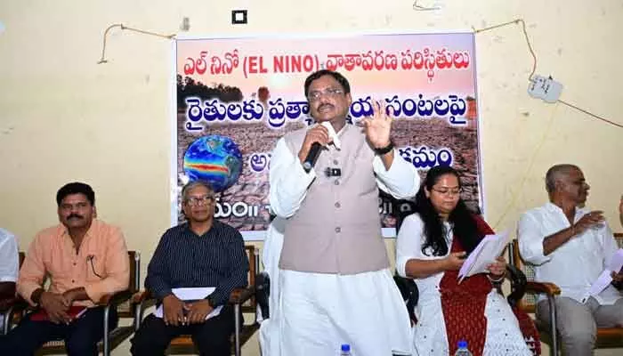 ఎల్నినో పరిస్థితుల్లో ప్రత్యామ్నాయ పంటలే రైతులకు భరోసా ఎల్నినో పరిస్థితుల్లో ప్రత్యామ్నాయ పంటలే రైతులకు భరోసా