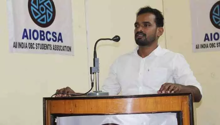 ఏఐఓబీసీఎస్ఏ తెలంగాణ రాష్ట్ర అధ్యక్షుడిగా యాచారం గణేష్ గౌడ్ ఏఐఓబీసీఎస్ఏ తెలంగాణ రాష్ట్ర అధ్యక్షుడిగా యాచారం గణేష్ గౌడ్