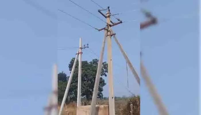 రిజర్వ్ ఫారెస్ట్లో అక్రమ విద్యుత్ లైన్లు..? రిజర్వ్ ఫారెస్ట్లో అక్రమ విద్యుత్ లైన్లు..?