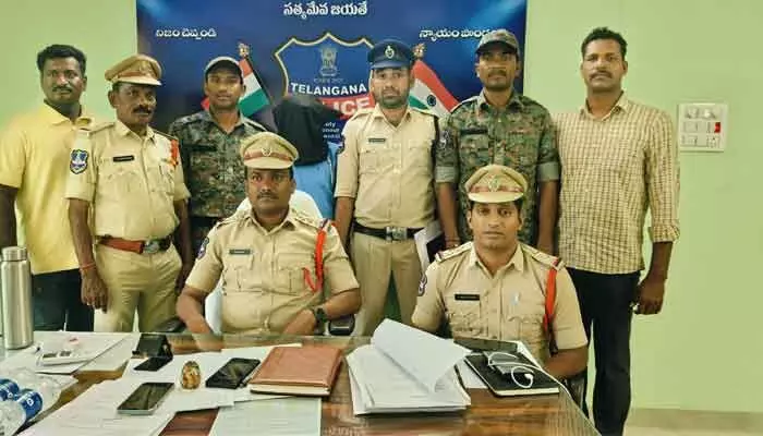 రెబ్బెన్ లో జరిగిన హత్య కేసు ఛేదన రెబ్బెన్ లో జరిగిన హత్య కేసు ఛేదన
