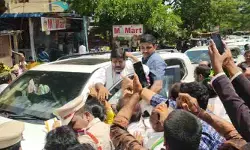 ఉప ముఖ్యమంత్రి భట్టి విక్రమార్కకు ఘన స్వాగతం ఉప ముఖ్యమంత్రి భట్టి విక్రమార్కకు ఘన స్వాగతం