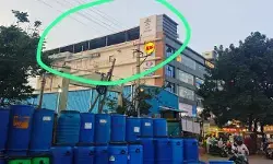 చింతలకుంటలో అక్రమ నిర్మాణం.. చింతలకుంటలో అక్రమ నిర్మాణం..