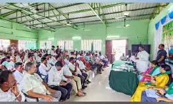 వాతావరణానుకూల సాగు చేపట్టాలి : ఎమ్మెల్యే దొంతి మాధవరెడ్డి వాతావరణానుకూల సాగు చేపట్టాలి : ఎమ్మెల్యే దొంతి మాధవరెడ్డి