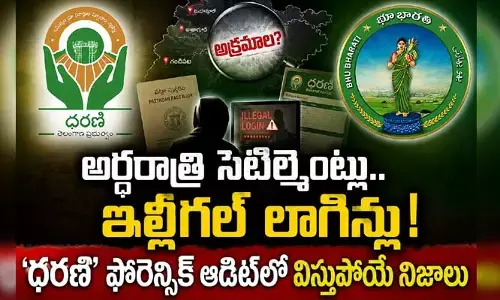 అర్ధరాత్రి సెటిల్మెంట్లు.. ఇల్లీగల్ లాగిన్లు! ‘ధరణి’ ఫోరెన్సిక్ ఆడిట్‌లో విస్తుపోయే నిజాలు