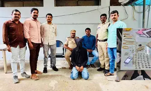 పోచమ్మ ఆలయంలో చోరీ.. నిందితుడు అరెస్ట్