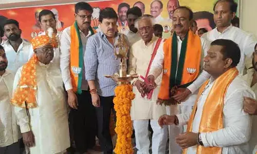 గుడిమల్కాపూర్‌లో ఘనంగా బీజేపీ బహిరంగ సభ.. పార్టీలో చేరిన బండారి వెంకటేష్