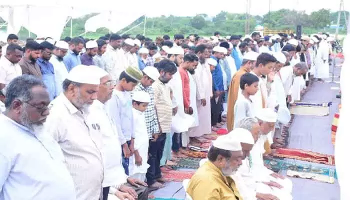 వర్షాల కోసం సంగారెడ్డిలో ప్రత్యేక ప్రార్థనలు వర్షాల కోసం సంగారెడ్డిలో ప్రత్యేక ప్రార్థనలు