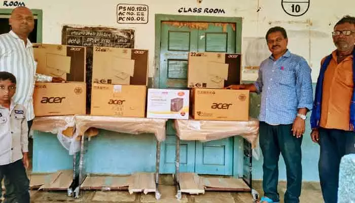 పత్తిపాక పాఠశాలకు మూడు కంప్యూటర్లు మంజూరు.. పత్తిపాక పాఠశాలకు మూడు కంప్యూటర్లు మంజూరు..