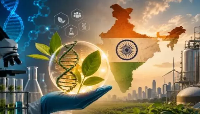 Bioeconomy: భారత బయోటెక్ రంగానికి నీతి ఆయోగ్ కొత్త రోడ్మ్యాప్ Bioeconomy: భారత బయోటెక్ రంగానికి నీతి ఆయోగ్ కొత్త రోడ్మ్యాప్