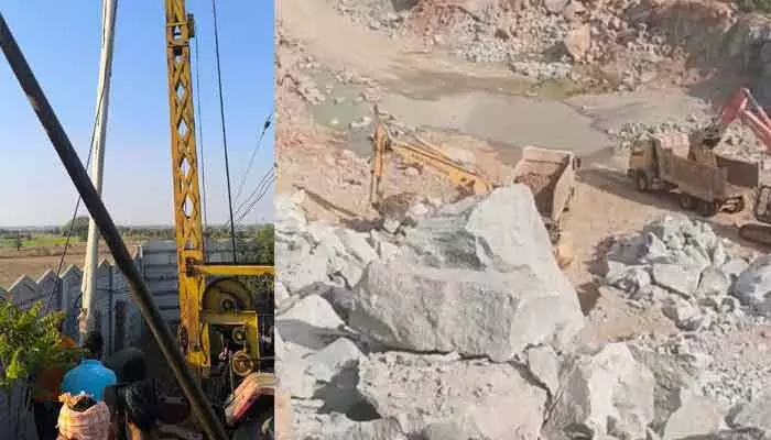 కలకలం రేపుతున్న క్రషర్ మిషన్ ! కలకలం రేపుతున్న క్రషర్ మిషన్ !