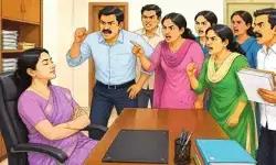 డీఎంహెచ్వో వర్సెస్ స్టాఫ్.. జిల్లా వైద్యారోగ్య శాఖలో తీవ్రమవుతున్న వార్ డీఎంహెచ్వో వర్సెస్ స్టాఫ్.. జిల్లా వైద్యారోగ్య శాఖలో తీవ్రమవుతున్న వార్