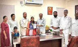ప్రపంచ రికార్డు సాధించిన సంగారెడ్డి చిన్నారి మాల్వే విహాన్ ప్రపంచ రికార్డు సాధించిన సంగారెడ్డి చిన్నారి మాల్వే విహాన్