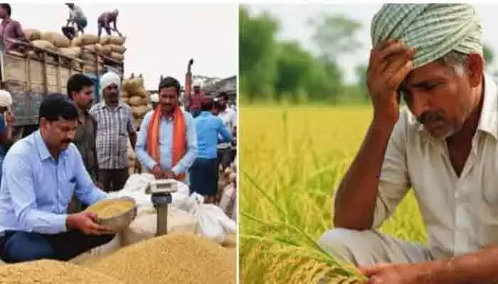 సీడ్ మాఫియా దోపిడీ.. తేమ పేరుతో బ్లాక్ మెయిల్ సీడ్ మాఫియా దోపిడీ.. తేమ పేరుతో బ్లాక్ మెయిల్