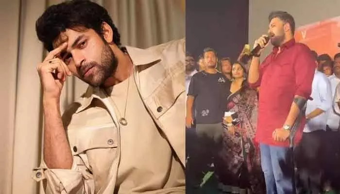 వరుణ్ తేజ్ కాలికి గాయం.. చేతి కర్రతో కనిపించడంతో ఆందోళనలో మెగా ఫ్యాన్స్ వరుణ్ తేజ్ కాలికి గాయం.. చేతి కర్రతో కనిపించడంతో ఆందోళనలో మెగా ఫ్యాన్స్