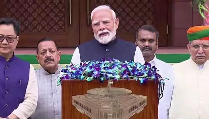 యంగ్ ఇండియా దూకుడు చూసి గర్విస్తున్నా.. పార్లమెంట్ వేదికగా ప్రధాని కీలక వ్యాఖ్యలు యంగ్ ఇండియా దూకుడు చూసి గర్విస్తున్నా.. పార్లమెంట్ వేదికగా ప్రధాని కీలక వ్యాఖ్యలు