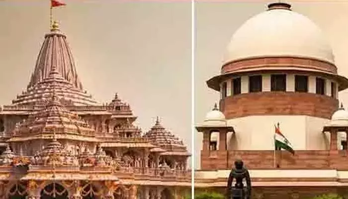 రాజకీయం చేయొద్దు.. అయోధ్య విరాళాల కేసులో సుప్రీం కీలక వ్యాఖ్యలు రాజకీయం చేయొద్దు.. అయోధ్య విరాళాల కేసులో సుప్రీం కీలక వ్యాఖ్యలు