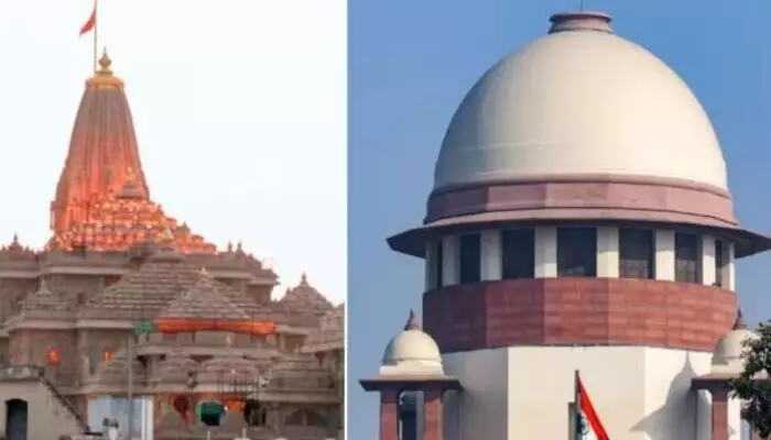 Ram Temple: అయోధ్య మందిరంలో విరాళాల చోరీ కేసును రాజకీయం చేయొద్దు Ram Temple: అయోధ్య మందిరంలో విరాళాల చోరీ కేసును రాజకీయం చేయొద్దు