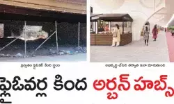 హైదరాబాద్లోని ఫ్లైఓవర్ల కింద అర్బన్ హబ్స్ హైదరాబాద్లోని ఫ్లైఓవర్ల కింద అర్బన్ హబ్స్