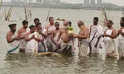 చిలుకూరులో ఘనంగా వరుణ జపం చిలుకూరులో ఘనంగా వరుణ జపం