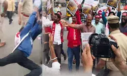 హైదరాబాద్కు తాకిన విద్యార్థుల ఆందోళన.. లోక్ భవన్ ముట్టడికి విద్యార్థి సంఘాల యత్నం హైదరాబాద్కు తాకిన విద్యార్థుల ఆందోళన.. లోక్ భవన్ ముట్టడికి విద్యార్థి సంఘాల యత్నం