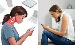హెవీ స్క్రీన్టైమ్తో ‘ఫోన్ బాడీ’ సమస్య.. టెక్నెక్ కూడా..! హెవీ స్క్రీన్టైమ్తో ‘ఫోన్ బాడీ’ సమస్య.. టెక్నెక్ కూడా..!