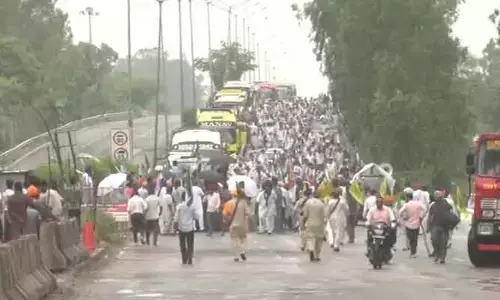 భగ్గుమన్న రైతాంగం: శంభూ బార్డర్ వద్ద ఉద్రిక్తత.. హర్యానా సరిహద్దులు క్లోజ్