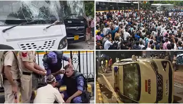 ఢిల్లీ విధ్వంసంపై కేసు నమోదు: కానాట్ ప్లేస్, పార్లమెంట్ స్ట్రీట్లలో ఎఫ్ఐఆర్ నమోదు చేసిన పోలీసులు! ఢిల్లీ విధ్వంసంపై కేసు నమోదు: కానాట్ ప్లేస్, పార్లమెంట్ స్ట్రీట్లలో ఎఫ్ఐఆర్ నమోదు చేసిన పోలీసులు!