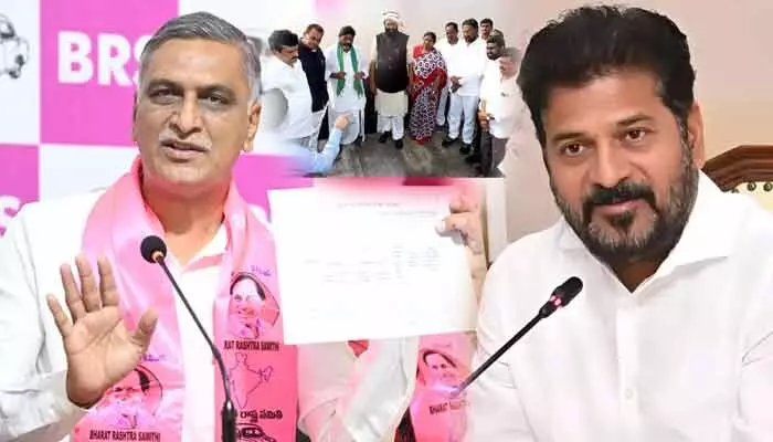 ఒట్లు, తిట్లమీద ఉన్న ధ్యాస నీటి బొట్లమీద పెట్టు.. సీఎం రేవంత్ రెడ్డిపై హరీశ్ రావు విమర్శలు ఒట్లు, తిట్లమీద ఉన్న ధ్యాస నీటి బొట్లమీద పెట్టు.. సీఎం రేవంత్ రెడ్డిపై హరీశ్ రావు విమర్శలు