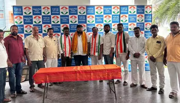 కార్పొరేషన్ ఎన్నికలలో కాంగ్రెస్ జెండా ఎగురవేయాలి: యూత్ కాంగ్రెస్ రాష్ట్ర అధ్యక్షుడు కార్పొరేషన్ ఎన్నికలలో కాంగ్రెస్ జెండా ఎగురవేయాలి: యూత్ కాంగ్రెస్ రాష్ట్ర అధ్యక్షుడు