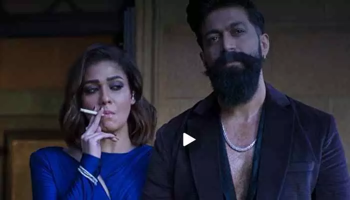 నయనతార స్మోకింగ్... టాక్సిక్ మూవీపై మరో వివాదం! నయనతార స్మోకింగ్... టాక్సిక్ మూవీపై మరో వివాదం!