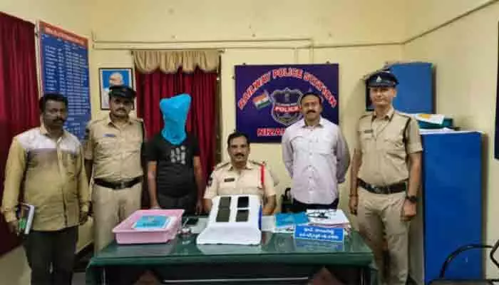 కృష్ణ ఎక్స్ప్రెస్లో మొబైల్ చోరీలు.. నిందితుడి అరెస్టు కృష్ణ ఎక్స్ప్రెస్లో మొబైల్ చోరీలు.. నిందితుడి అరెస్టు