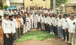 రాహుల్ అరెస్టు పై కాంగ్రెస్ ఆందోళన
