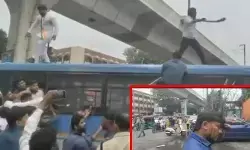 కాంగ్రెస్ వెర్సెస్ బీజేపీ.. కర్రలతో కొట్టుకున్న కార్యకర్తలు కాంగ్రెస్ వెర్సెస్ బీజేపీ.. కర్రలతో కొట్టుకున్న కార్యకర్తలు