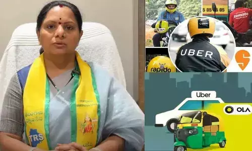 గిగ్ వర్కర్లు, డ్రైవర్లను అగ్రిగేటర్ల శ్రమదోపిడీపై జోక్యం చేసుకోండి.. ప్రభుత్వానికి కవిత డిమాండ్