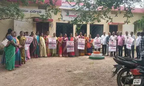 తపస్ ఛలో హైదరాబాద్ మహా ధర్నా పోస్టర్ ఆవిష్కరణ..