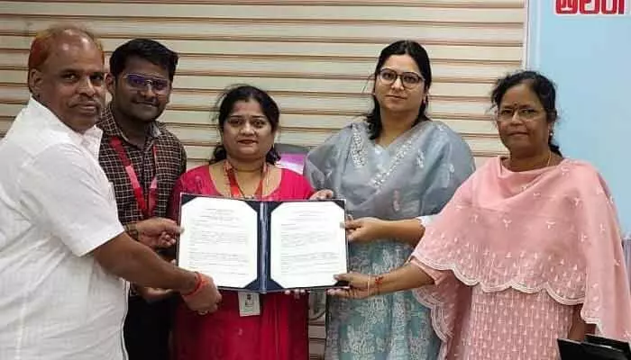 హెటెరో ఫార్మాతో ఇంటర్ విద్యాశాఖ ఎంఓయూ హెటెరో ఫార్మాతో ఇంటర్ విద్యాశాఖ ఎంఓయూ
