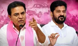 క్షమాపణలు చెప్పకుంటే లీగల్ నోటీసులు పంపిస్తా.. రేవంత్ రెడ్డికి ఆరోపణలకు కేటీఆర్ కౌంటర్ క్షమాపణలు చెప్పకుంటే లీగల్ నోటీసులు పంపిస్తా.. రేవంత్ రెడ్డికి ఆరోపణలకు కేటీఆర్ కౌంటర్