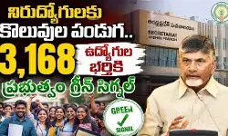 నిరుద్యోగులకు కొలువుల పండుగ.. 3,168 ఉగ్యోగుల భర్తీకి ప్రభుత్వం గ్రీన్ సిగ్నల్ నిరుద్యోగులకు కొలువుల పండుగ.. 3,168 ఉగ్యోగుల భర్తీకి ప్రభుత్వం గ్రీన్ సిగ్నల్