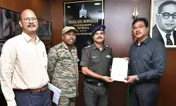 ఆర్మీ భూములు కాపాడండి: ఆర్మీ లెఫ్ట్నెంట్ కల్నల్ వినతి ఆర్మీ భూములు కాపాడండి: ఆర్మీ లెఫ్ట్నెంట్ కల్నల్ వినతి