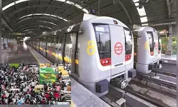 శుక్రవారం కూడా ఢిల్లీ మెట్రో సేవలు బంద్, ఇంటర్నెట్ కట్