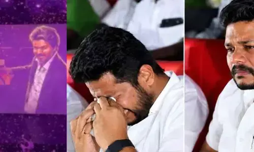 ‘జన నాయగన్’  మూవీ చూస్తూ మంత్రి కన్నీళ్లు