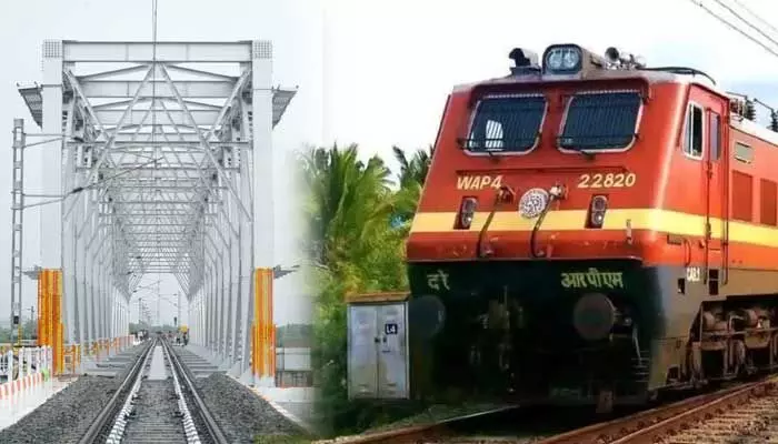 తెలంగాణ ప్రజలకు గుడ్న్యూస్.. పూర్తయిన కాజీపేట – బలార్షా మూడో రైల్వే లైన్ తెలంగాణ ప్రజలకు గుడ్న్యూస్.. పూర్తయిన కాజీపేట – బలార్షా మూడో రైల్వే లైన్