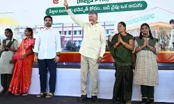 సీఎం చంద్రబాబుకు రంపచోడవరంలో ఘన స్వాగతం