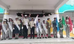 నారాయణ స్కూల్లో ఘనంగా స్టూడెంట్ కేబినెట్ ఇన్వెస్టిచర్ కార్యక్రమం నారాయణ స్కూల్లో ఘనంగా స్టూడెంట్ కేబినెట్ ఇన్వెస్టిచర్ కార్యక్రమం