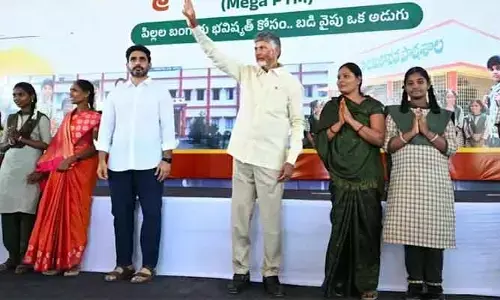 సీఎం చంద్రబాబుకు రంపచోడవరంలో ఘన స్వాగతం